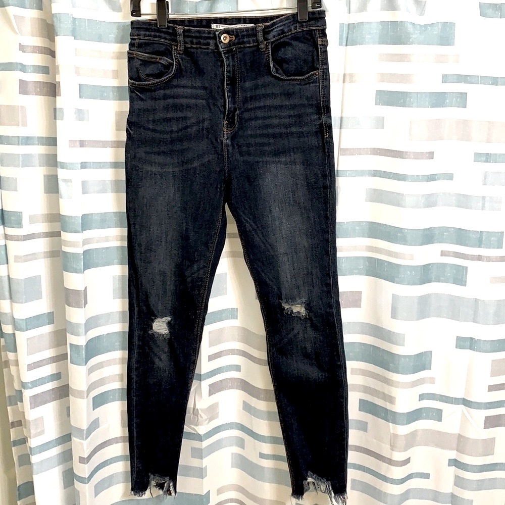 Zara Trafaluc Super High-Waisted Skinny Jeans